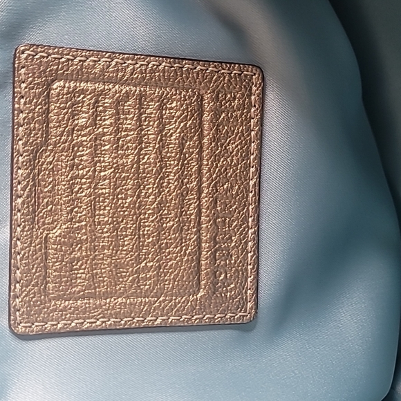 COACH | Metallic Gold TRIBECA Tote Bag w/Shoulder  Strap - Picture 8 of 13